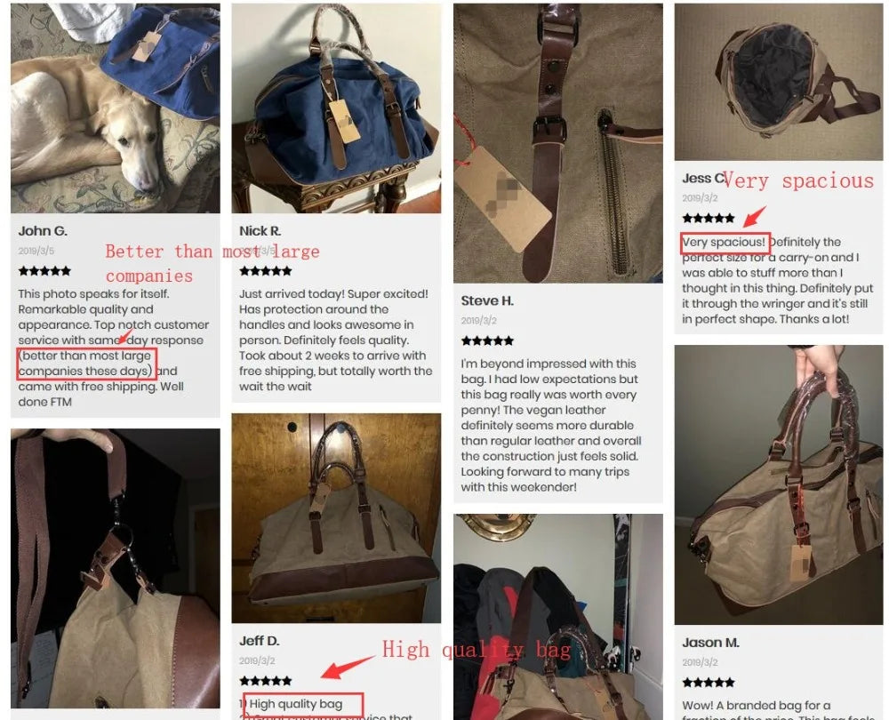 Men Travel Bags