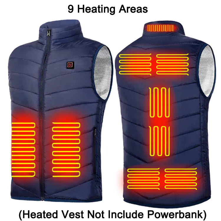 Winter USB Heated Jacket for Men and Women