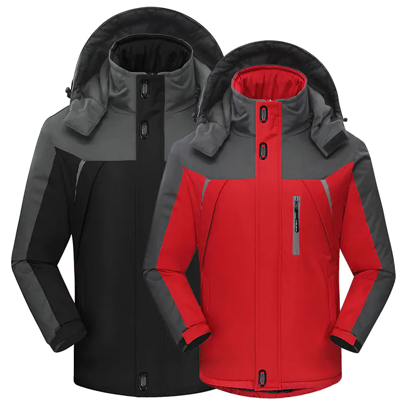 Custom Winter Fleece Lined Thick Jacket for Men