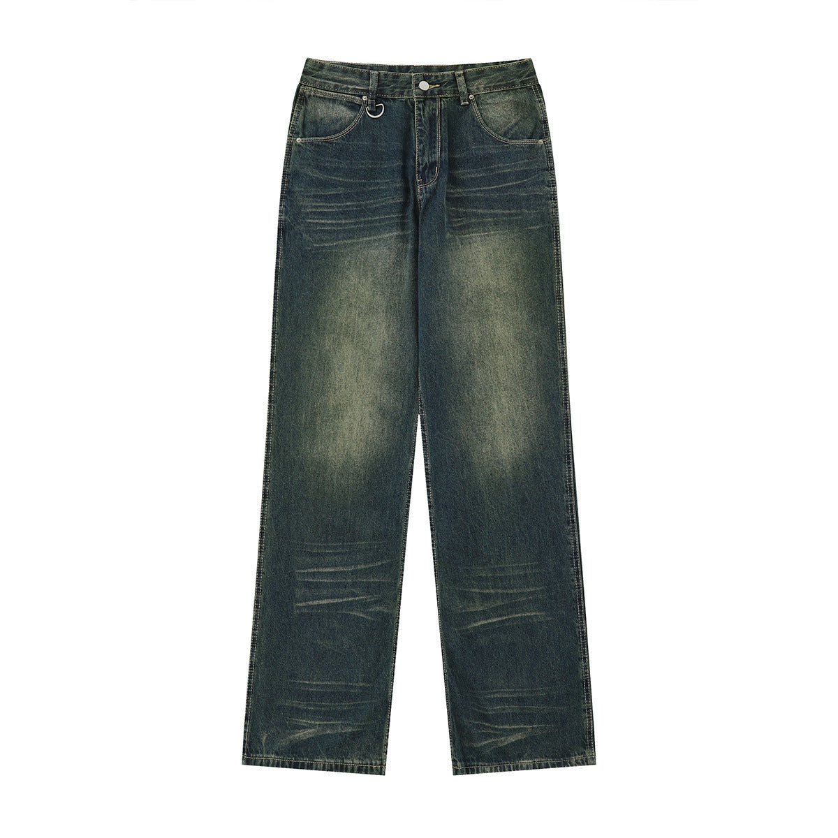 Distressed Fashion Brand Jeans High Street American Jeans pant