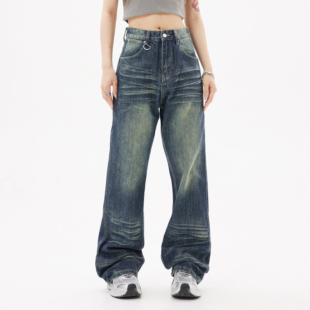 Distressed Fashion Brand Jeans High Street American Jeans pant