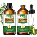 2pcs 3.38oz Rosemary Essential Oil, Rosemary Hair Care Products, Suitable for Autumn And Winter Moisturizing Hair Scalp Strengthening Oil, Used for Split End Care, Eyebrows And Eyelashes, Face, Skin Care, Body, Long-Lasting F