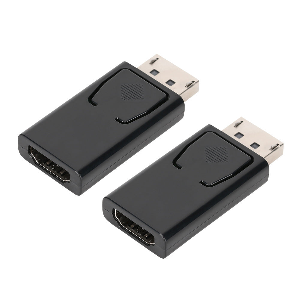 2PAdapter Converter for PC LaptopsCS/Pack Black Display Port DP Male to HDMI Female