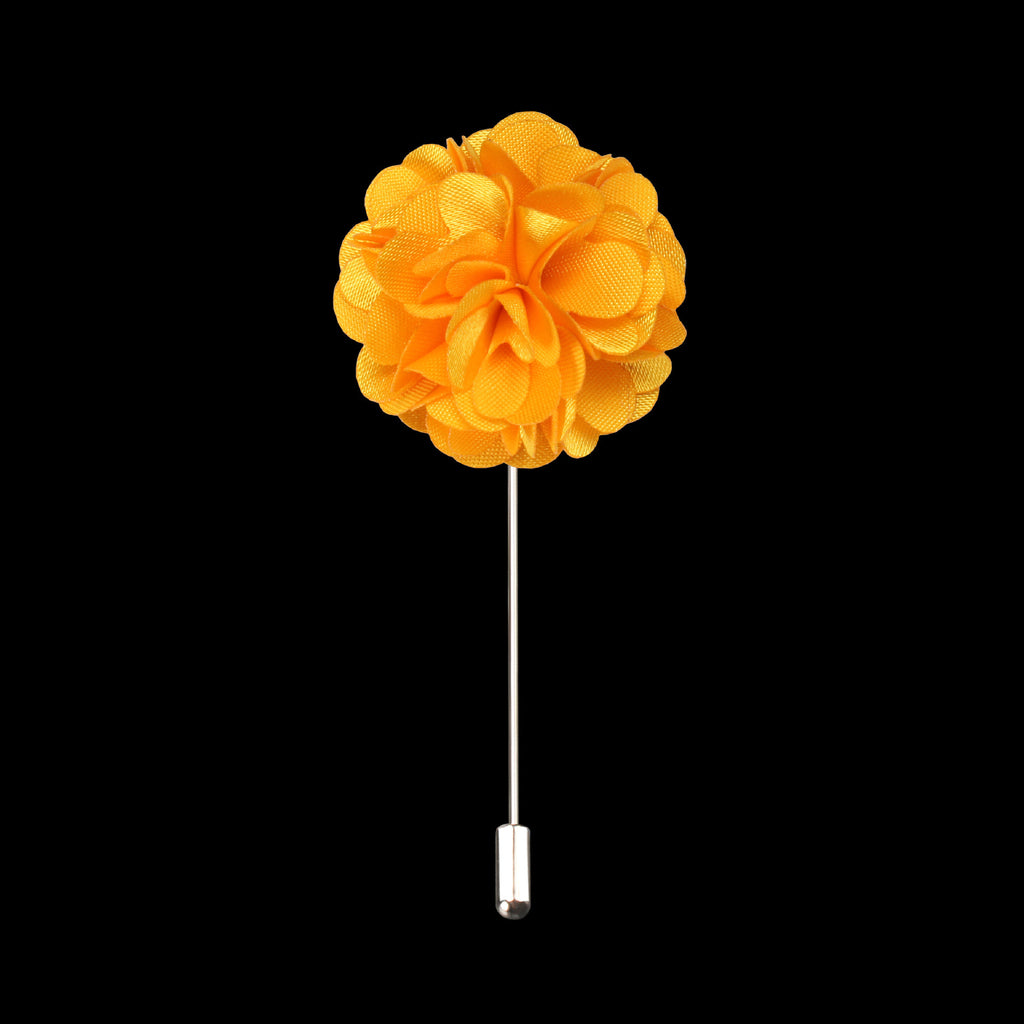 Men Floral Brooch
