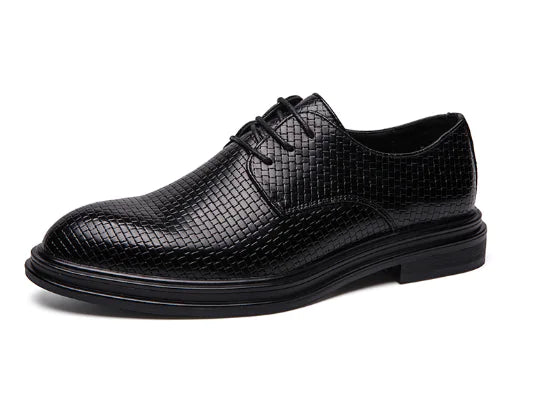 Men's Black Business Casual Dress Shoes (Stylish & Versatile)