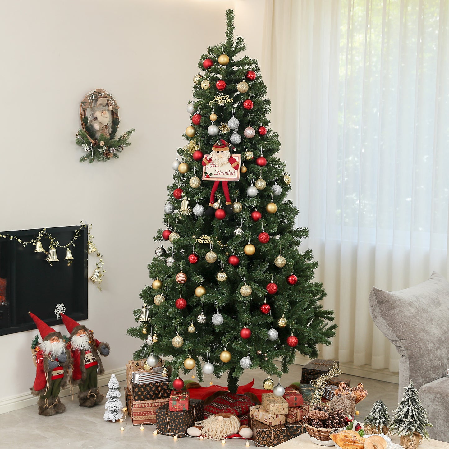 Artificial Christmas Trees with 1346 Branch Tips