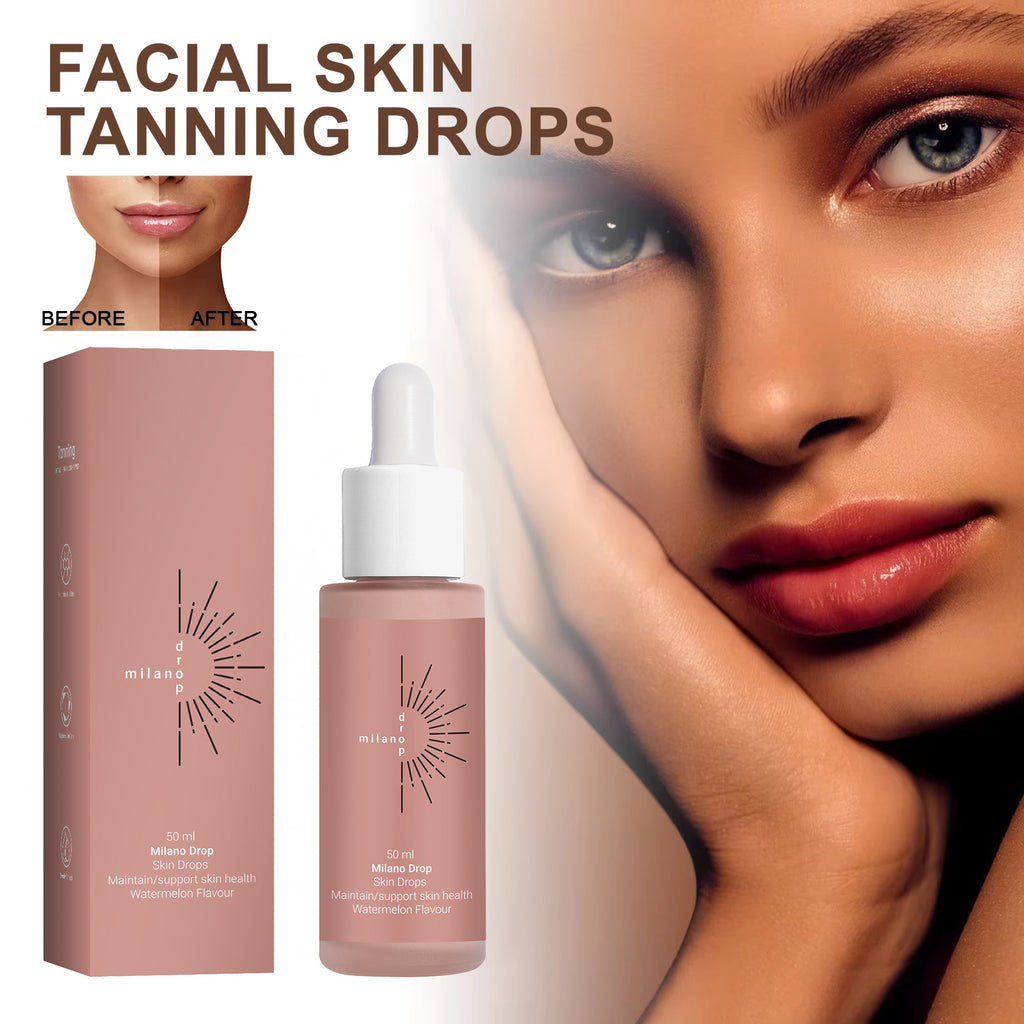 Self Tanning Serum Drops – Dark Bronzer for Face & Body | 60ml