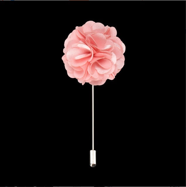 Men Floral Brooch