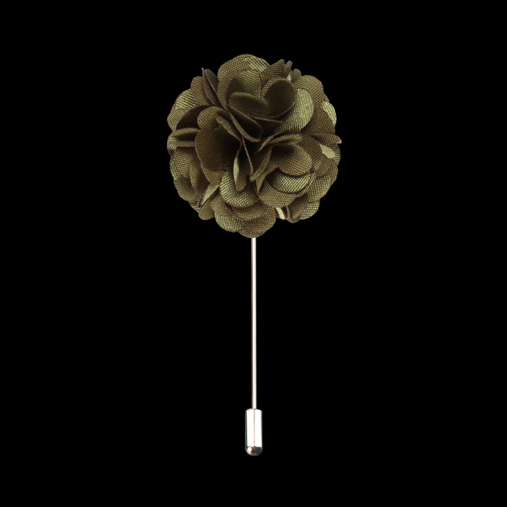 Men Floral Brooch