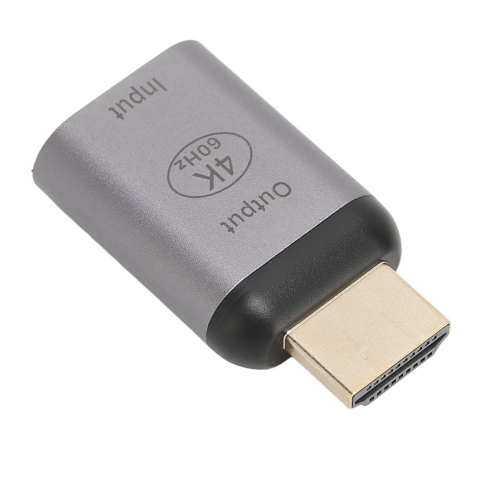 USB C Female to Male Adapter 4K 60HZ High Speed Plug and Play Type C to HD Multimedia Interface for PC Phone Tablet
