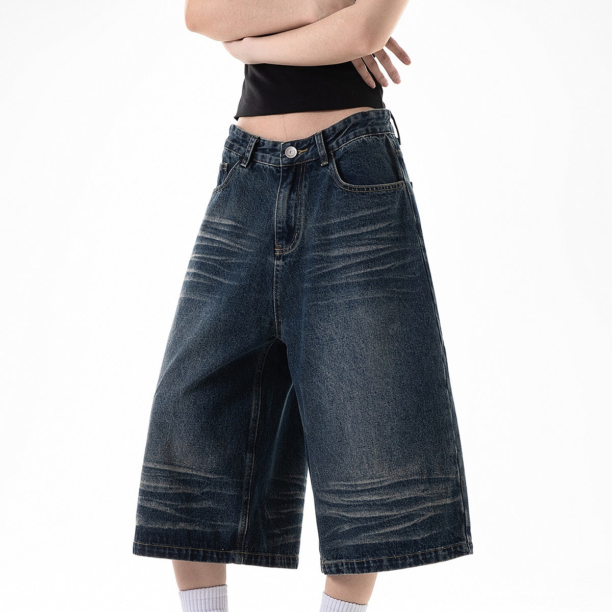 Jeans Loose Straight Cargo pant