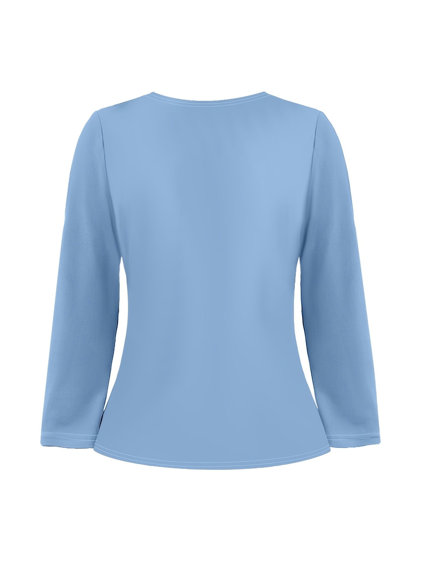 [2pcs Set: Crop Jacket & Dress] Elegant Women's 2pcs Set: Solid Color Crop Jacket & Geometric Print Dress - Stretchy, Machine Washable, Round Neck - Perfect for All Seasons