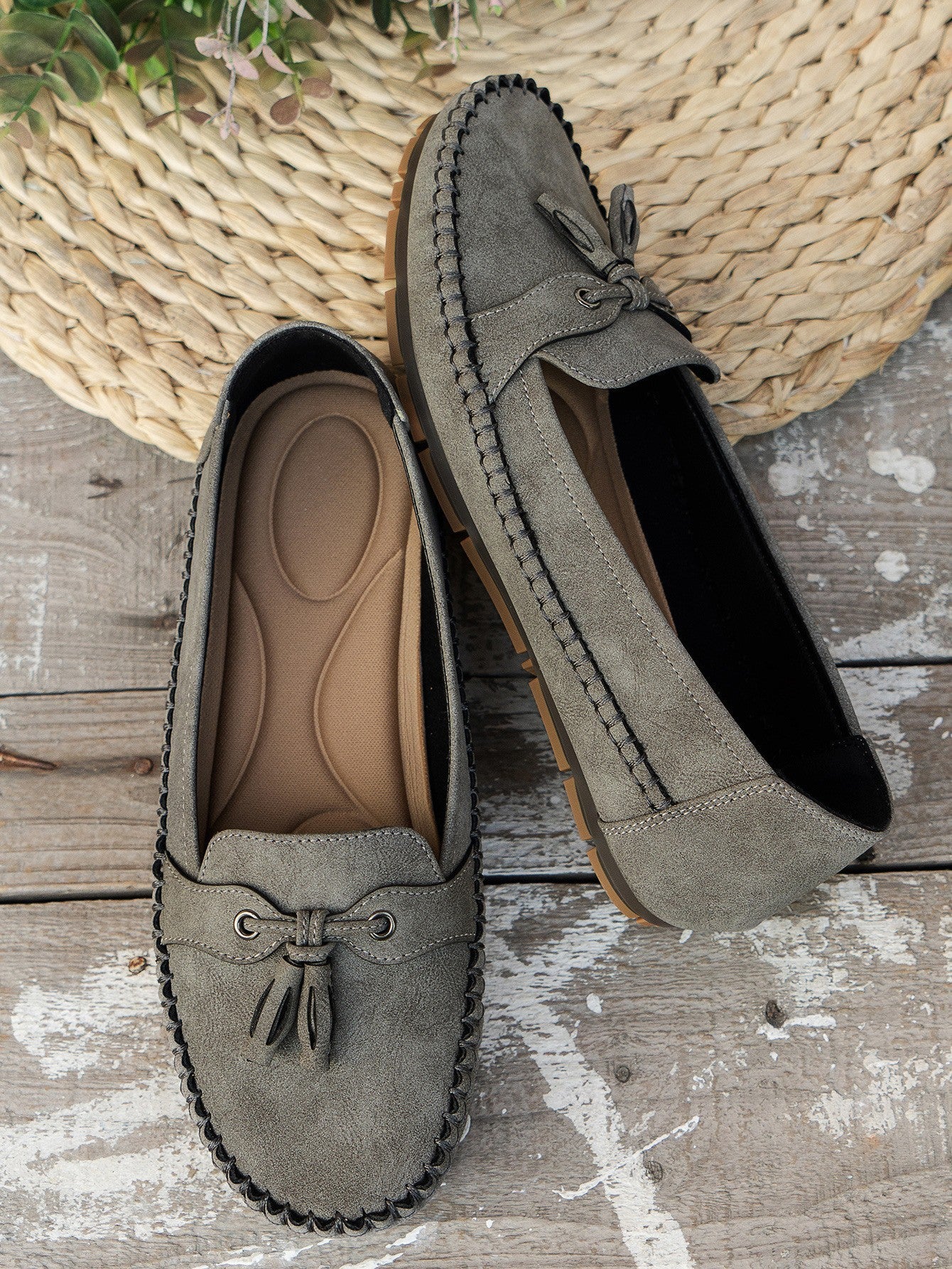 Women's Round Head Non-slip Soft Comfortable Flats Shoes