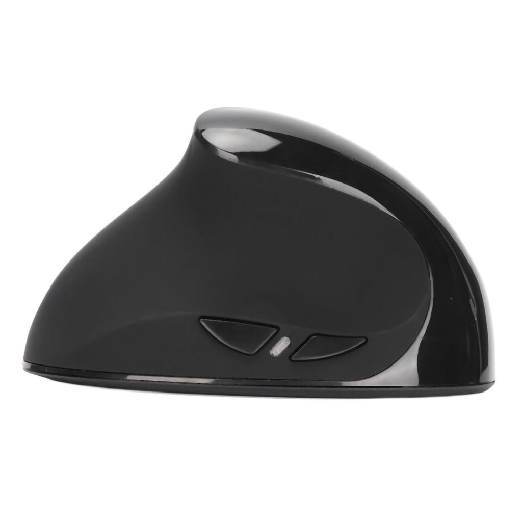 Left Hand Vertical Mouse 2.4G Wireless Vertical Ergonomic Mouse Rechargeable Mouse with USB Adapter Adjustable DPI for PC Black