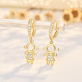 Girl's Earrings Golden