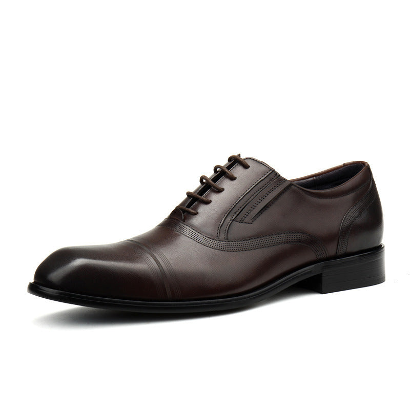 Men's Leather Formal Shoes – Classic Style in Black & Brown | Sizes 36–45
