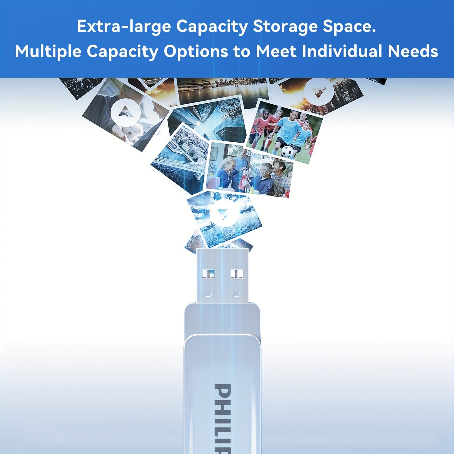 [PHILIPS Dual Flash Drive] PHILIPS 2-in-1 USB 3.2 Type-C Dual Flash Drive - Speed Up to 150MB/s, Metal, 32 GB, 64 GB, 128 GB, 256 GB - for USB-C Android Phones, iPhone 15, MacBook, iPad, Computers, etc