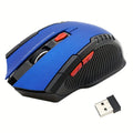 Compact Mini 2.4GHz Wireless Gaming Mouse - Precise Laser Optical Technology, Ergonomic Design, Plug-and-Play USB Receiver, Compatible with Computer, PC, Laptop - Ideal for Gamers and Everyday Users