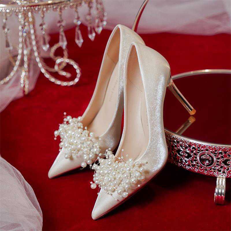 Niche French Wedding Summer Women's Shoes