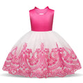 Heavy Industry Embroidered Princess Dress Bow Knot Children's Skirt
