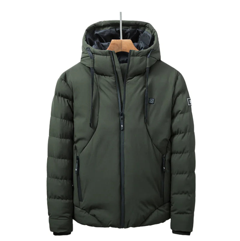 USB Heated Jacket for Men - Winter Sports Wear
