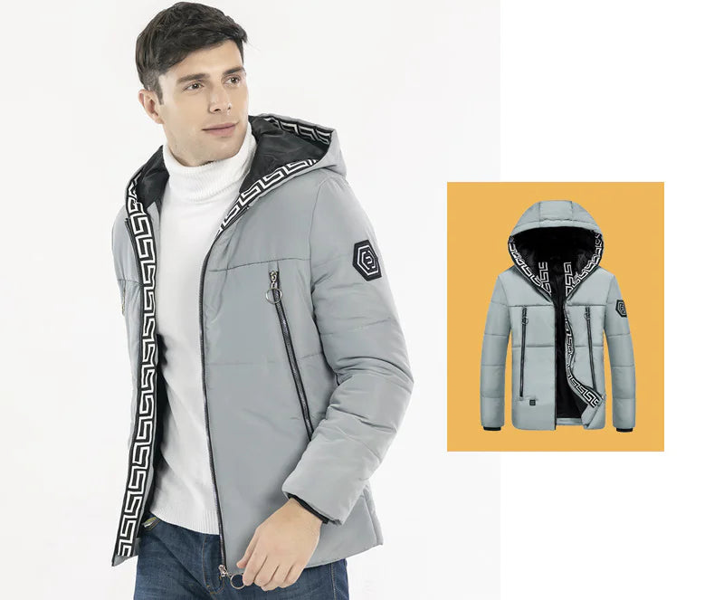 USB Heated Winter Jacket for Men (New Collection 2019)