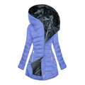 cllios Winter Jackets for Women Feece Lined Parka Water Resistant Warm Jacket Plus Size Parka Coat Thick Hooded Jacket Outdoor Coats Outerwear with Pockets